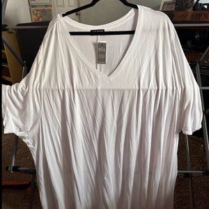 Swing Tunic Prefect Sleeve V-Neck Lane Bryant NWT 38/40W